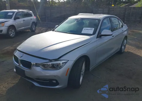 2016 BMW 328I из США, поврежденный, VIN WBA8E7C57GK572893
